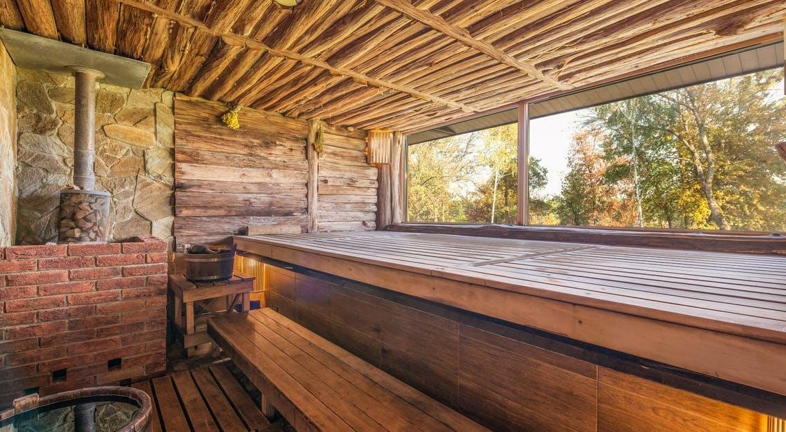 Få en sauna udendørs, og gør livet lidt sundere